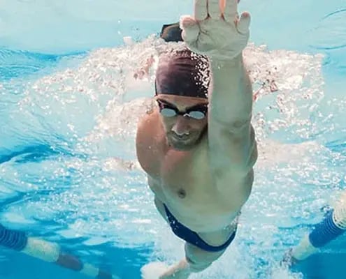 swimming